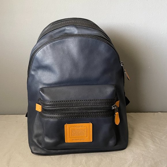NWT coach Academy Backpack In Colorblock 69313 - Picture 1 of 8